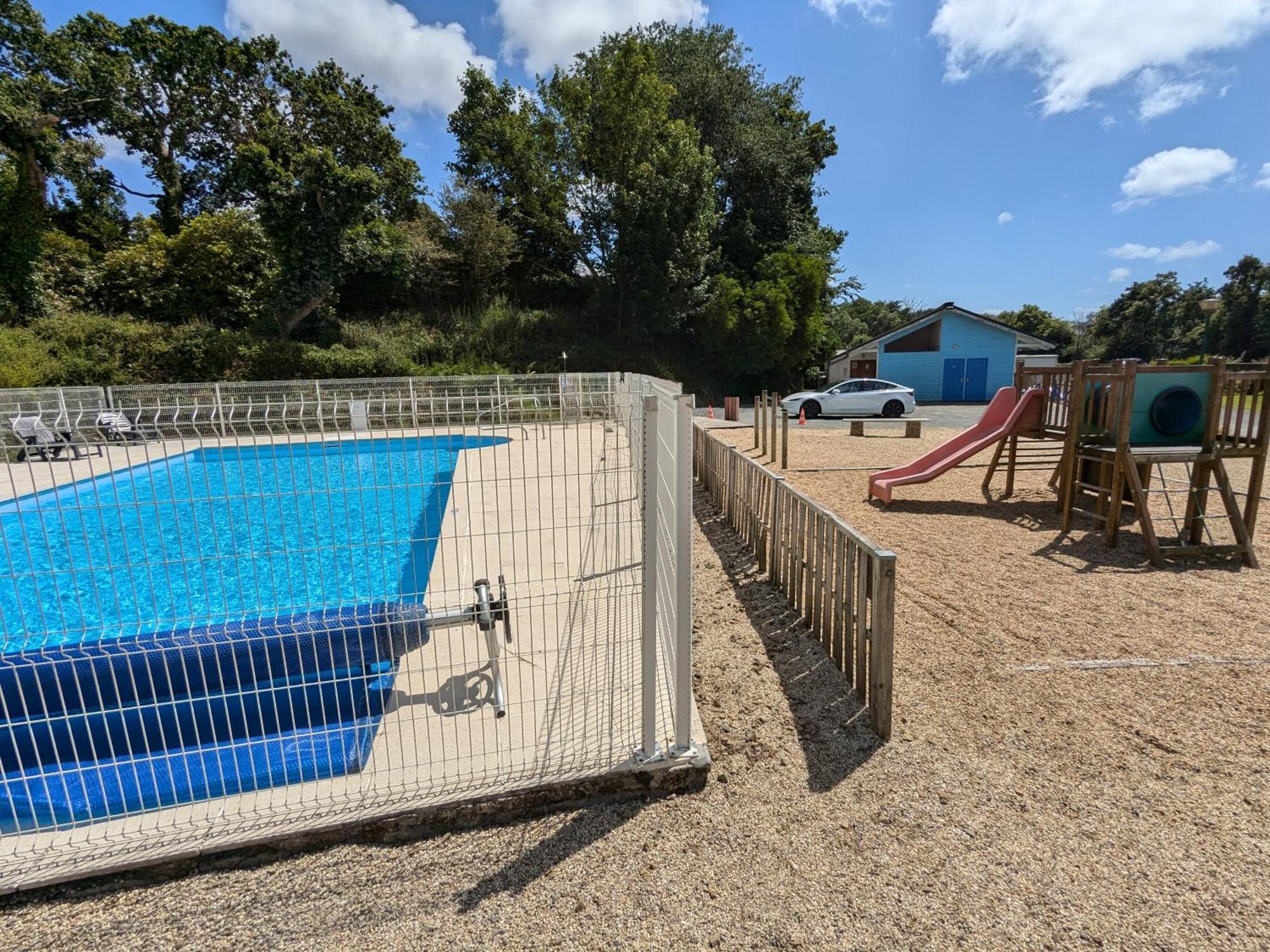 Grand Mobilhome 4 Pers 2025 - Granit Rose - Piscine Kermaria-Sulard Bagian luar foto