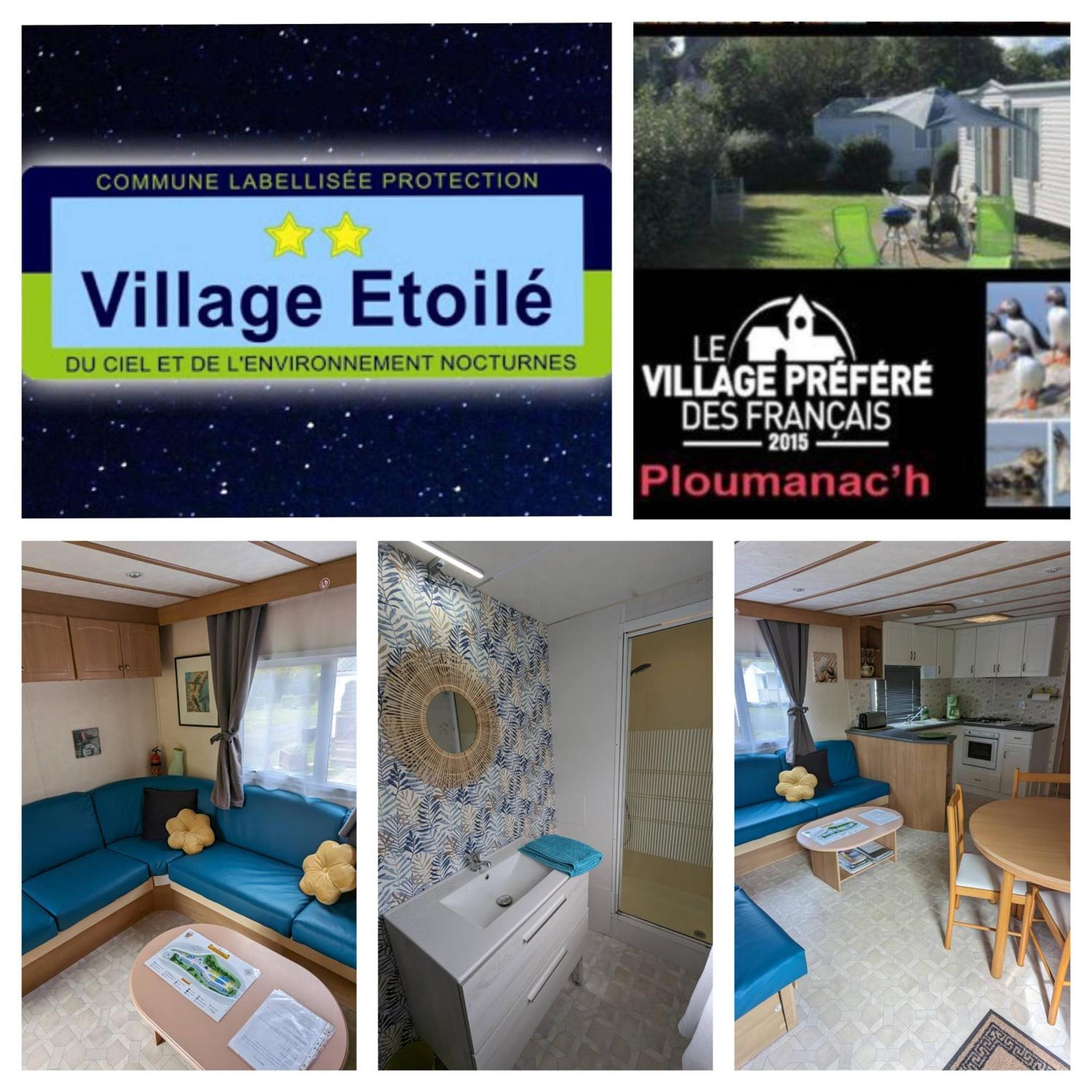 Grand Mobilhome 4 Pers 2025 - Granit Rose - Piscine Kermaria-Sulard Bagian luar foto